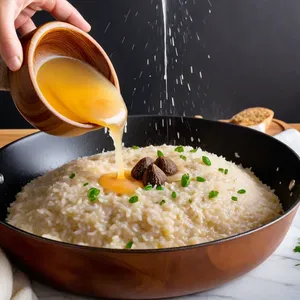 Рецепт Ризотто с цветной капустой и трюфельным маслом - Завершение приготовления