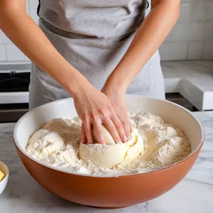 Рецепт Рыбный пирог с камбалой и луком-пореем - Приготовление теста