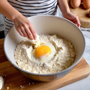 Рецепт Рыбный пирог с хеком и брюссельской капустой - Приготовление теста