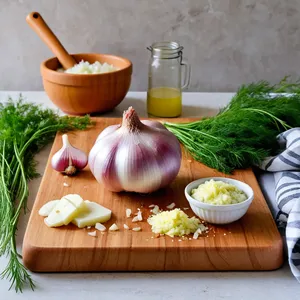 Рецепт Рыбный пирог с корюшкой и чесночным маслом - Подготовка начинки