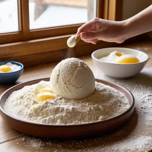 Рецепт Рыбный пирог с сазаном и луком - Приготовление теста