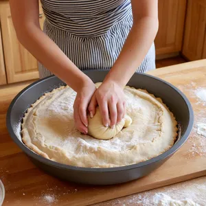 Рецепт Рыбный пирог с сазаном и луком - Формирование пирога