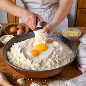 Рецепт Рыбный пирог с щукой и морковью - Приготовление теста