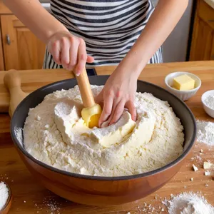 Рецепт Рыбный пирог с зубаткой и сельдереем - Приготовление теста