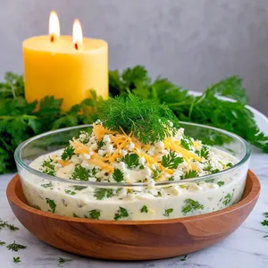 Рецепт Салат "Боярский пир" с говядиной и свёклой - Финальный слой и украшение
