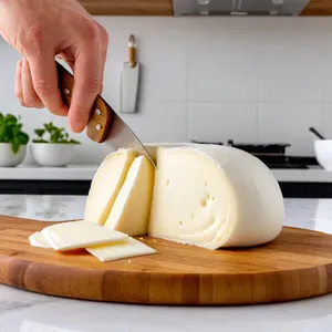 Рецепт Салат Капрезе с клубникой и бальзамиком - Нарезка моцареллы