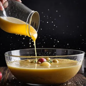 Рецепт Салат Нисуаз с копченой грудинкой и яблочным уксусом - Приготовление заправки