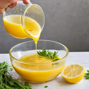 Рецепт Салат Нисуаз с куриной грудкой и манго - Приготовление заправки
