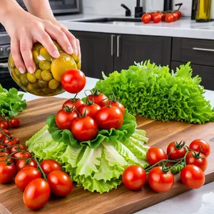 Рецепт Салат Нисуаз с лососем и стручковой фасолью - Подготовка овощей