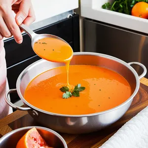 Рецепт Сальморехо с ананасом и кинзой - Приправление и охлаждение