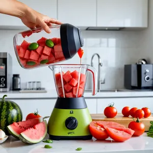 Рецепт Сальморехо с арбузом и фетой - Приготовление основы супа