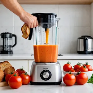 Рецепт Сальморехо с черешней и рикоттой - Приготовление основы супа