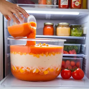 Рецепт Сальморехо с черешней и рикоттой - Охлаждение супа