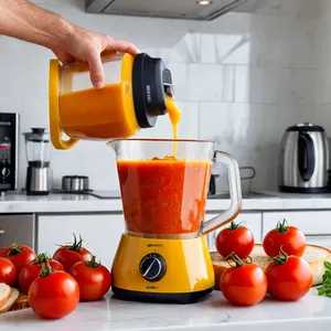 Рецепт Сальморехо с персиком и миндалем - Приготовление основы супа