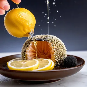 Рецепт Сашими из морского ежа с трюфельной солью - Маринование икры