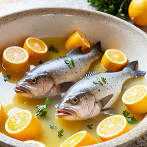 Рецепт Севиче из морского окуня с манго и чили - Маринование рыбы