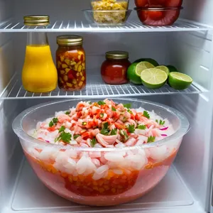 Рецепт Севиче из морского ушка с помело и мятой - Настаивание