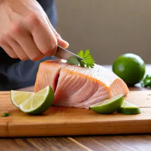 Рецепт Севиче из желтохвоста с маракуйей и кинзой - Подготовка рыбы