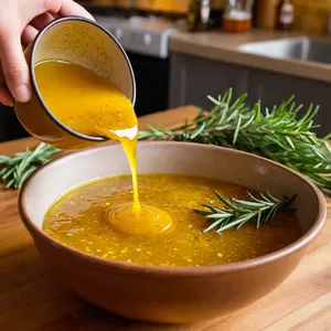 Рецепт Шашлык из кролика с горчицей и розмарином - Приготовление маринада