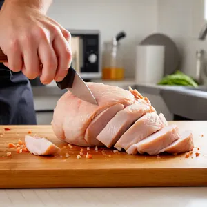 Рецепт Шашлык из курицы с медом и имбирем - Подготовка куриного филе