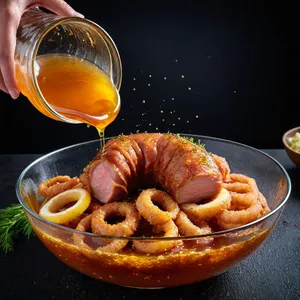 Рецепт Шашлык из свинины с айвой и медом - Маринование свинины