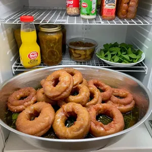 Рецепт Шашлык из свинины с киви и мятой - Маринование мяса