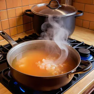 Рецепт Щи с кабачками и базиликом - Варка щей