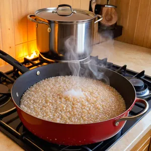 Рецепт Щи с копченой грудинкой и перловкой - Приготовление перловки