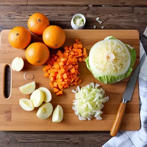 Рецепт Щи с копченой скумбрией и зеленым луком - Подготовка овощей