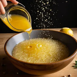 Рецепт Сладкий перец гриль с сыром фета и оливками - Приготовление заправки