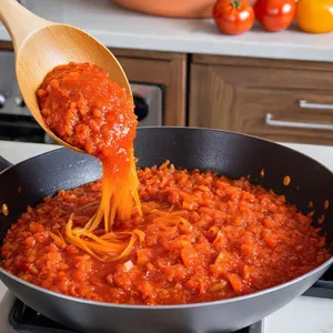Рецепт Солянка с уткой и сливами - Пассерование овощей