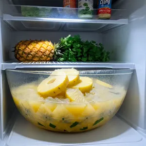 Рецепт Солёная сельдь с ананасом и кинзой - Маринование