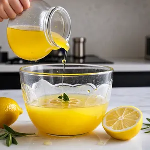 Рецепт Солёная сельдь с грушей и голубым сыром - Приготовление заправки