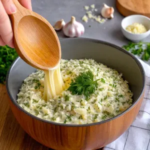 Рецепт Сосиски с чесночным маслом и зеленью - Приготовление чесночного масла
