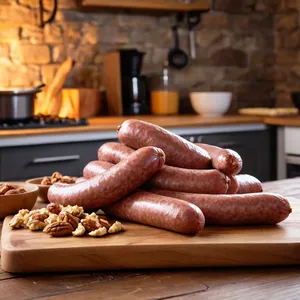 Рецепт Сосиски с кленовым сиропом и жареными орехами - Подготовка ингредиентов