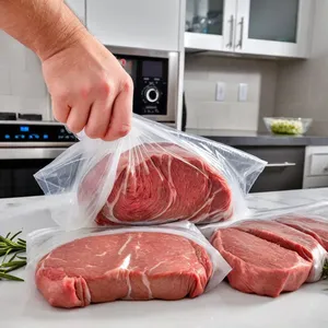 Рецепт Стейк из говядины сувид с розмарином и чесноком - Вакуумирование