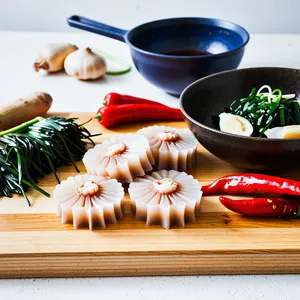 Рецепт Суп с гребешками и цитрусовым бульоном даши - Подготовка ингредиентов