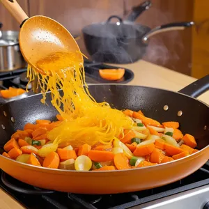 Рецепт Суп с копченым окороком и ячневой крупой - Обжарка овощей