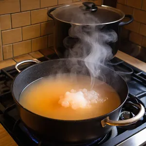 Рецепт Суп с крабом и бульоном даши - Приготовление бульона