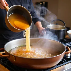 Рецепт Суп с креветками и бульоном даши - Приготовление бульона