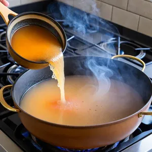 Рецепт Суп с морским ежом и бульоном даши - Приготовление бульона даши