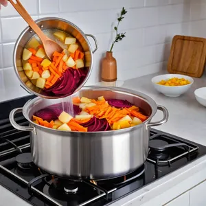 Рецепт Свекольник с ананасом и кинзой - Приготовление бульона