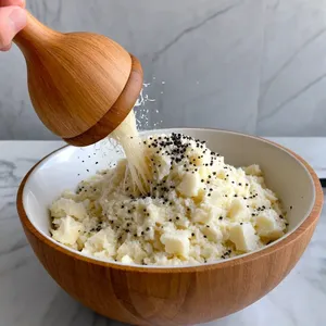 Рецепт Сырные равиоли с трюфельным соусом - Приготовление сырной начинки