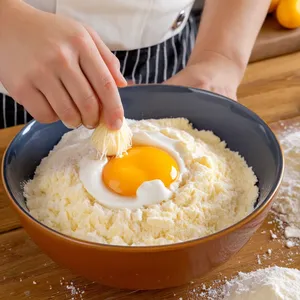 Рецепт Сырные трубочки с грушей и медом - Приготовление сырного теста