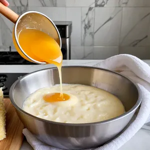 Рецепт Сырный рулет с инжиром и кунжутом - Приготовление сырной массы