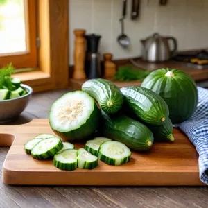 Рецепт Таратор с огурцом и чесноком - Подготовка овощей и зелени