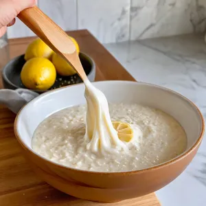 Рецепт Таратор с огурцом и кунжутной заправкой - Приготовление заправки