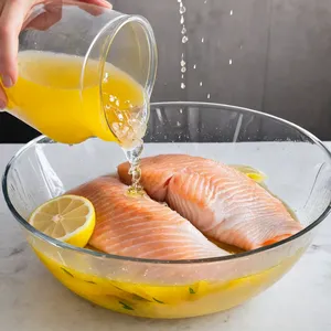 Рецепт Тартар из морского языка с грейпфрутом и укропом - Маринование рыбы
