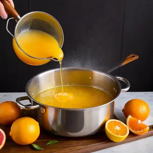 Рецепт Тартар из сибаса с цитрусовым соусом и рукколой - Приготовление цитрусового соуса