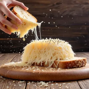 Рецепт Тост с трюфельным маслом и пармезаном - Добавление пармезана